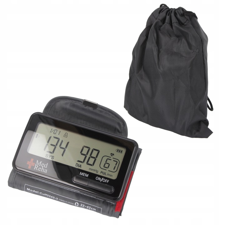 CIŚNIENIOMIERZ NARAMIENNY ELEKTRONICZNY RAMIĘ CIŚNIENIE PRZENOŚNY PREZENT