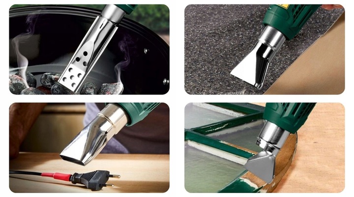 OPALARKA DMUCHAWA POWIETRZA ELEKTRYCZNA PARKSIDE 2000W 600°C 4 DYSZE