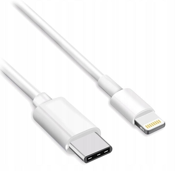 KABEL USB-C LIGHTNING PD 20W 3A DO IPHONE 13 11 APPLE 2M SZYBKIE ŁADOWANIE