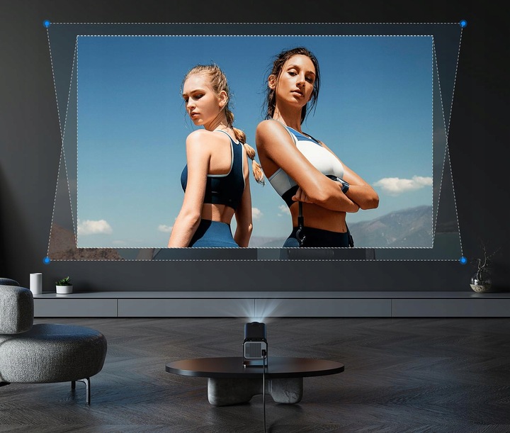 PROJEKTOR HY320 MINI RZUTNIK PRZENOŚNY ANDROID HD SMART TV NAJNOWSZA WERSJA