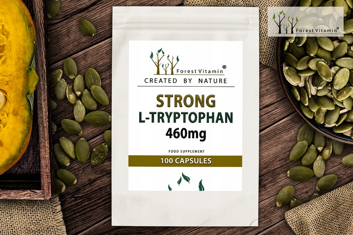 L-TRYPTOFAN 100 kap L-TRYPTOPHAN RELAKS SPOKÓJ SEN