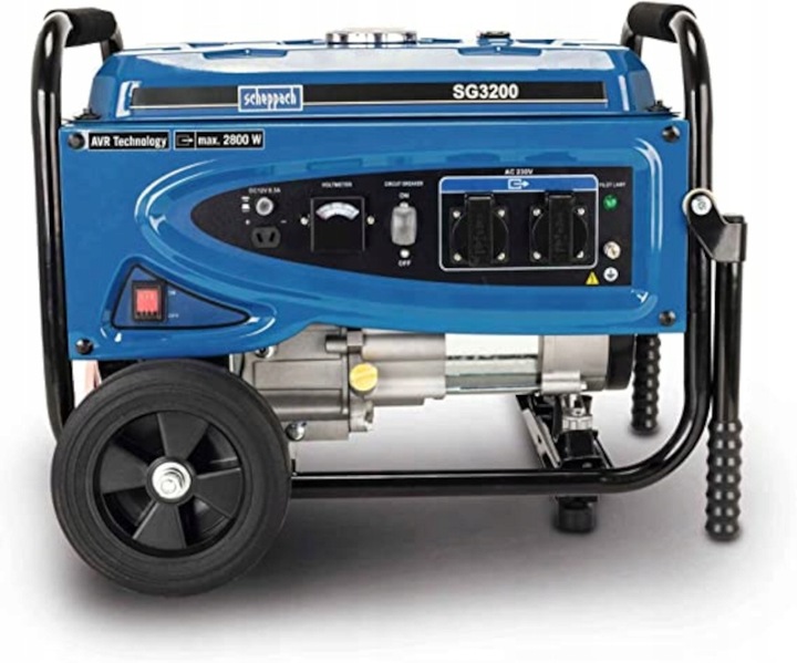Przenośny Agregat Prądotwóczy Generator Prądu 4,8kW AVR SG3200 Benzyna