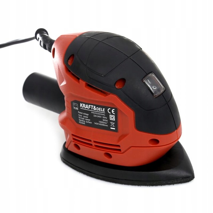 SZLIFIERKA MIMOŚRODOWA WIELOFUNKCYJNA POLERKA DELTA DO GIPSU DREWNA 900W