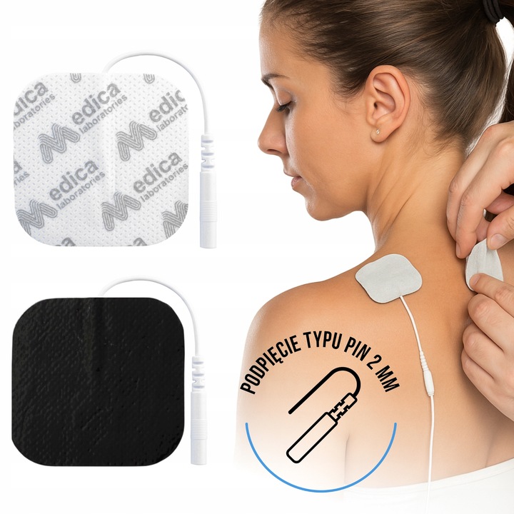 20x ELEKTRODY ŻELOWE DO ELEKTROSTYMULATORA TENS/EMS