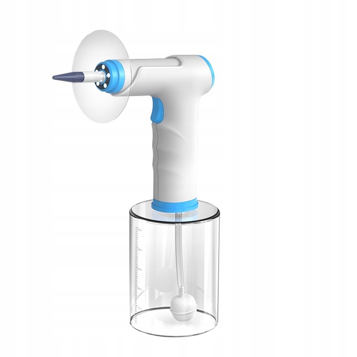 IRYGATOR DO CZYSZCZENIA USZU WOSKOWINY PŁUKANIE LED BEZPRZEWODOWY ZESTAW