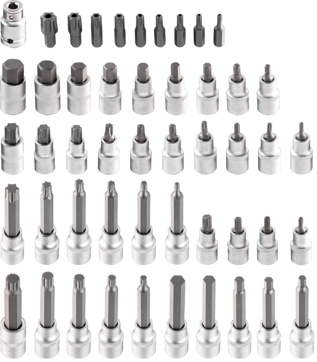 ZESTAW BITY NASADKI TORX HEX 49 SZTUK NEO 08-713