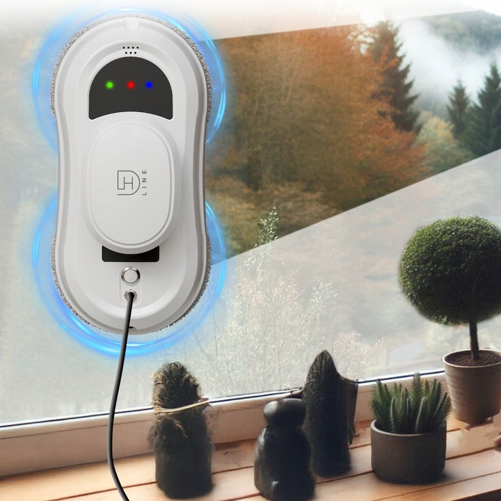 INTELIGENTNY ROBOT DO MYCIA SZYB OKIEN LUSTER AUTOMATYCZNA MYJKA