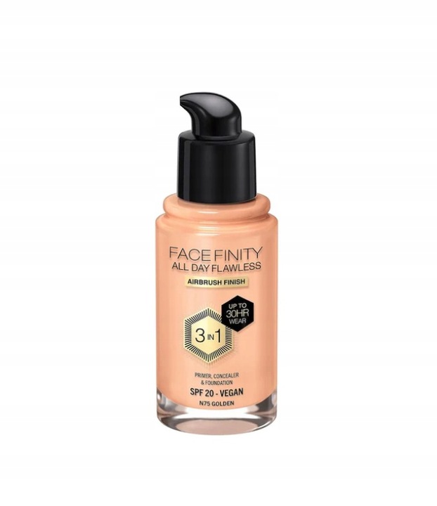 MAX FACTOR Facefinity All Day Podkład kryjący do twarzy 30 ml - N75 Golden
