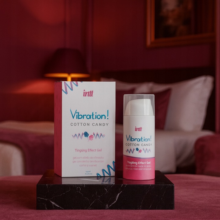 WIBRATOR W PŁYNIE ŻEL INTYMNY POTĘGUJĄCY DOZNANIA PREMIUM 15ML WATA