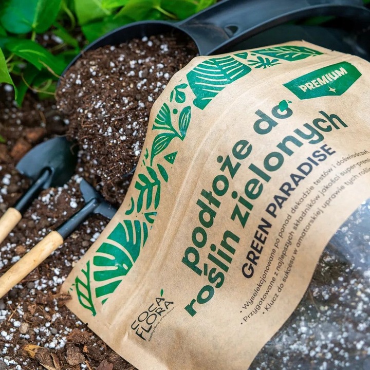 Podłoże MIX - Ziemia - Do Roślin ZIELONYCH PREMIUM Mieszanka Green