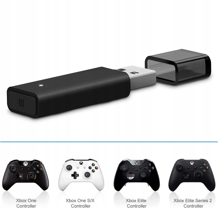ADAPTER ODBIORNIK USB do XBOX SERIES ONE PC PAD