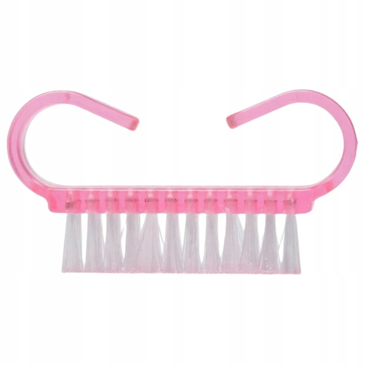 100x SZCZOTECZKA RÓŻOWA DO MANICURE DO USUWANIA PYŁU DO PAZNOKCI