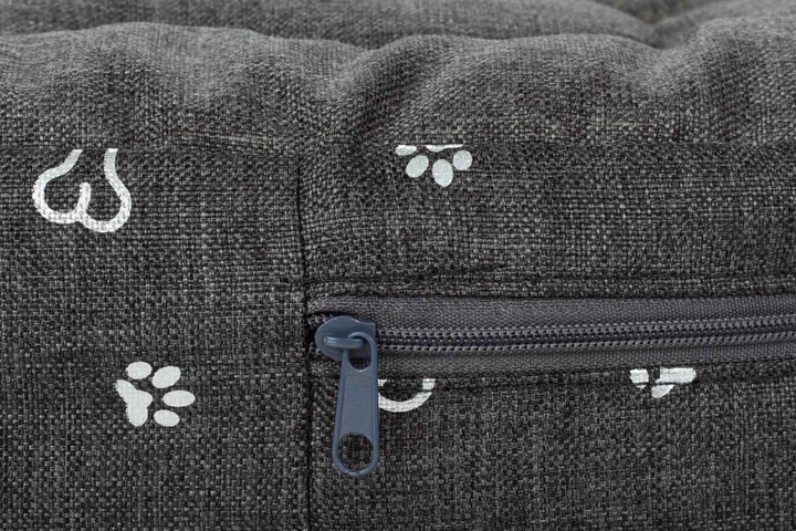 Legowisko WODOODPORNE MIĘKKIE ZAMEK psa L 68x55