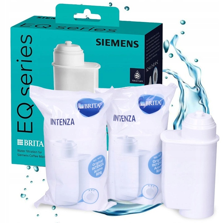 Filtr do wody ekspresu SIEMENS EQ 6, BOSCH, BRITA Intenza TZ70003 3szt