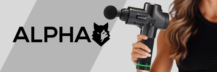 Pistolet do Masażu Alpha Massage Gun Pro - Masażer do Pleców, Stóp i Ciała
