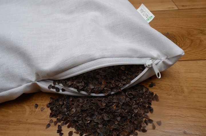 Poduszka Łuska Gryki Zdrowotna Ortopedyczna Profilowana Przciwbólowa 70x80