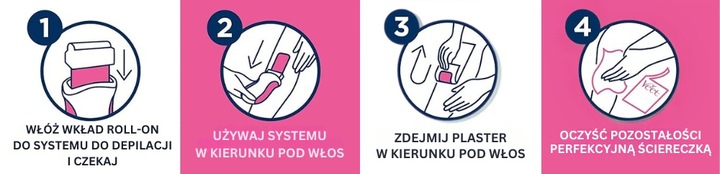 VEET Wkład ROLL-ON z woskiem Do depilacji wszystkie typy skóry 50 ml