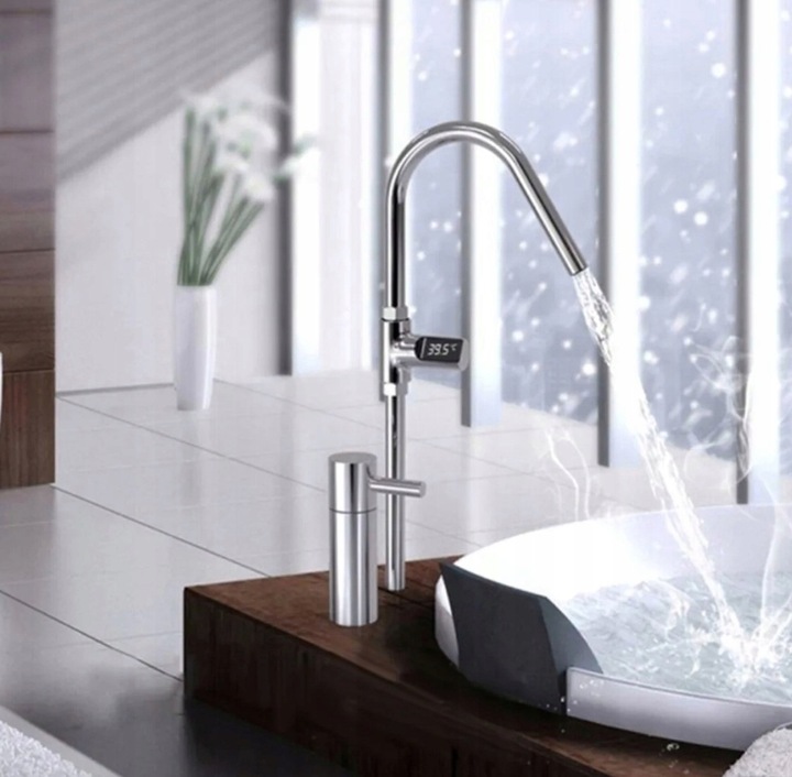 Termometr Prysznicowy Wannowy do Kąpieli pod Prysznic Wanna Wody Kranu