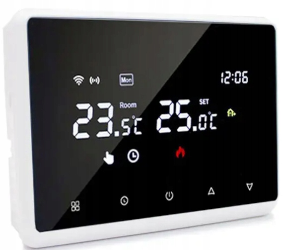Termostat Wi-Fi BEZPRZEWODOWY Tuya ogrzewanie kotła programowalny