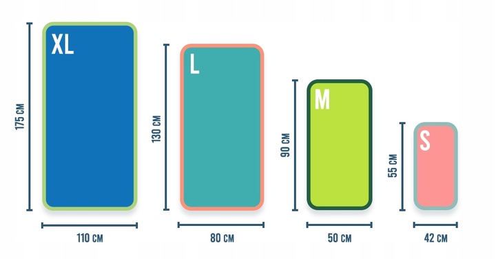 RĘCZNIK SZYBKOSCHNĄCY MIKROFIBRA BASEN TURYSTYCZNY