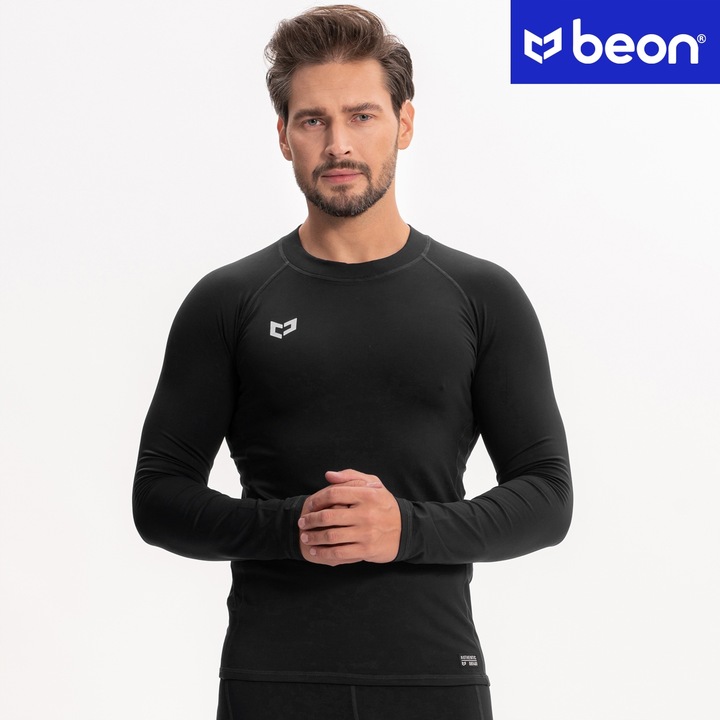 KOSZULKA TERMOAKTYWNA MĘSKA TERMICZNA DŁUGI RĘKAW BLUZKA SZYBKOSCHNĄCA M