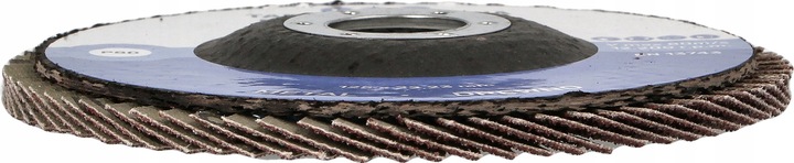 TARCZA LISTKOWA LAMELKA 125 DO SZLIFOWANIA DREWNA METALU LAMELKOWA