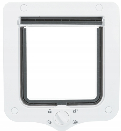 TRIXIE DRZWICZKI WAHADŁOWE 4-WAY Z TUNELEM XL