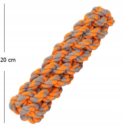 Zestaw 5 zabawek dla DUŻYCH PSÓW szarpak, piłka