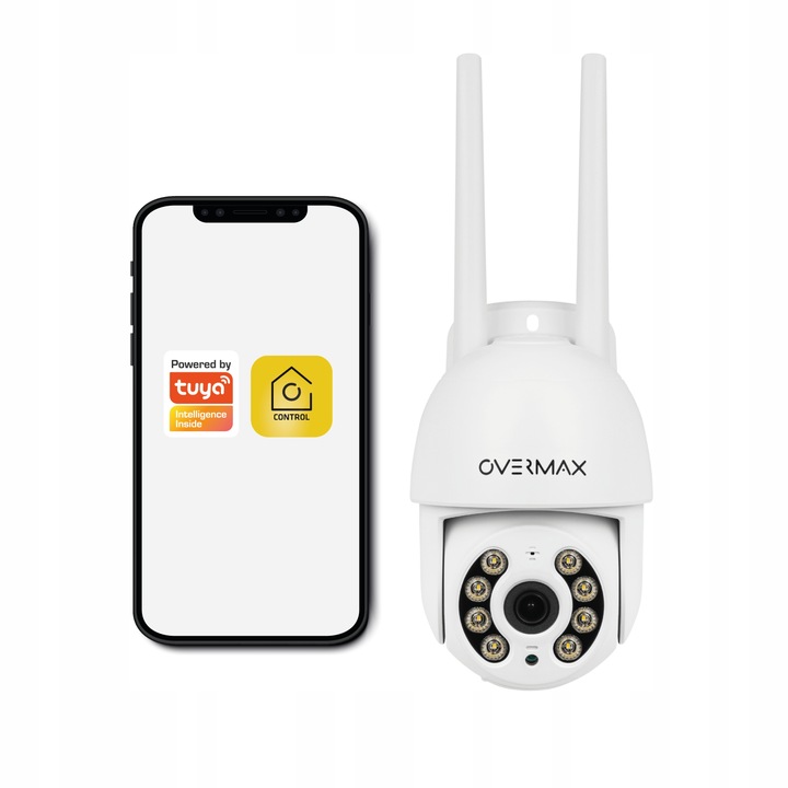 Kamera zewnętrzna OBROTOWA WiFi FULLHD 2MP Overmax