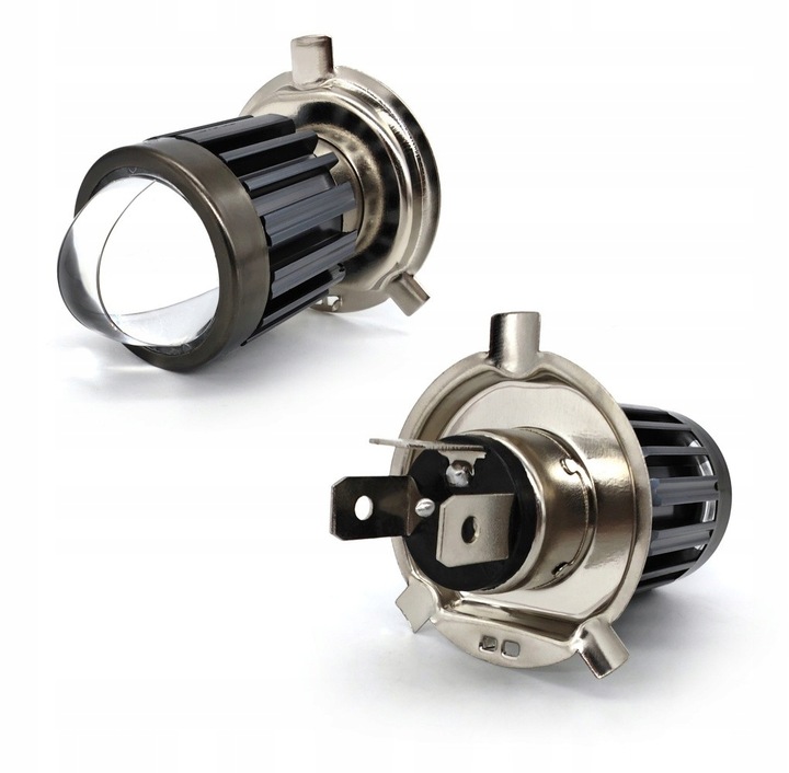 H4 laser LED żarówka 12V-80V 8000lm motocykl quad