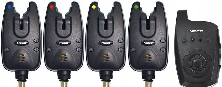 Zestaw sygnalizatorów Centralka 4+1 NECO CARP H104