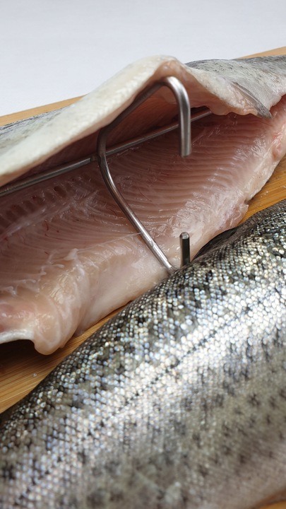 H-324 hak do wędzenia ryb potrójny wędzarniczy do pstrąga makreli