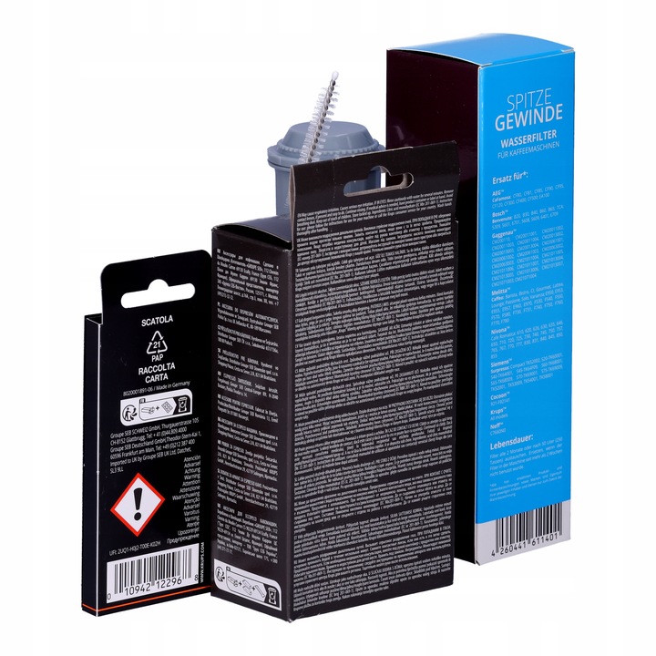 ZESTAW 1x Filtr wody do ekspresu KRUPS +Odkamieniacz +Tabletki