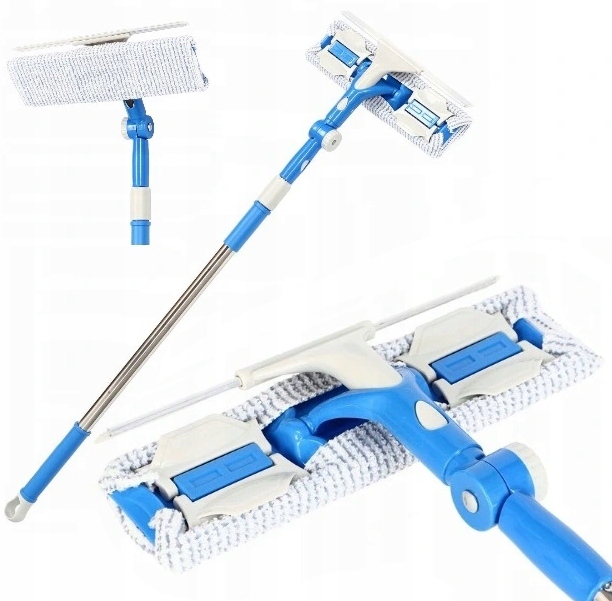 MOP DO OKIEN TELESKOPOWY MYJKA ŚCIĄGACZKA DO MYCIA SZYB LUSTER KABINY