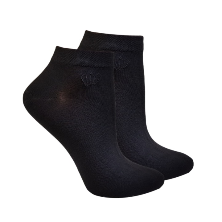 5 x SKARPETY STOPKI DAMSKIE BAMBUSOWE CZARNE