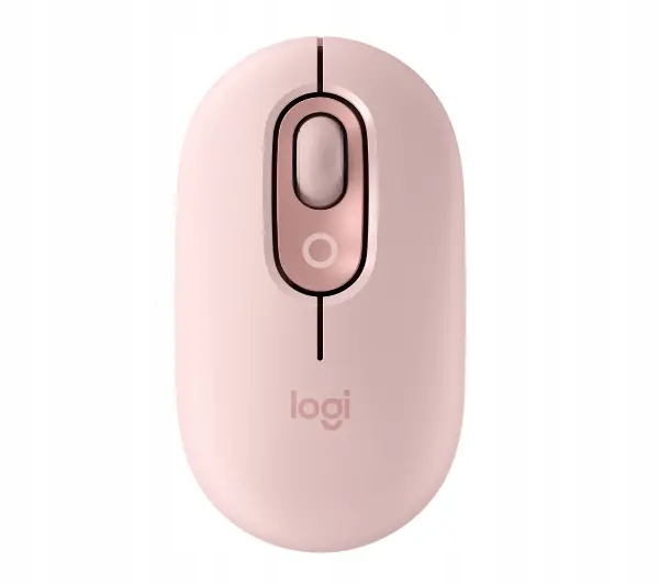Mysz Logitech POP Mouse Różowa Bluetooth bezprzewodowa