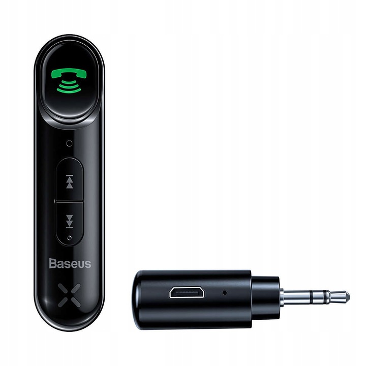 Baseus,Transmiter samochodowy odbiornik adapter BLUETOOTH MINI - JACK AUX