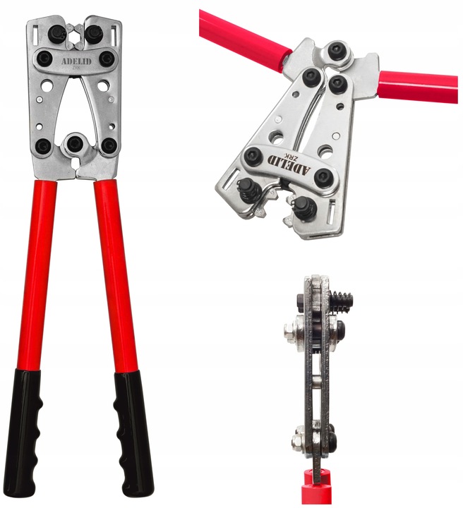 ZACISKARKA PRASKA DO KABLI TULEJEK KOŃCÓWEK 6-50