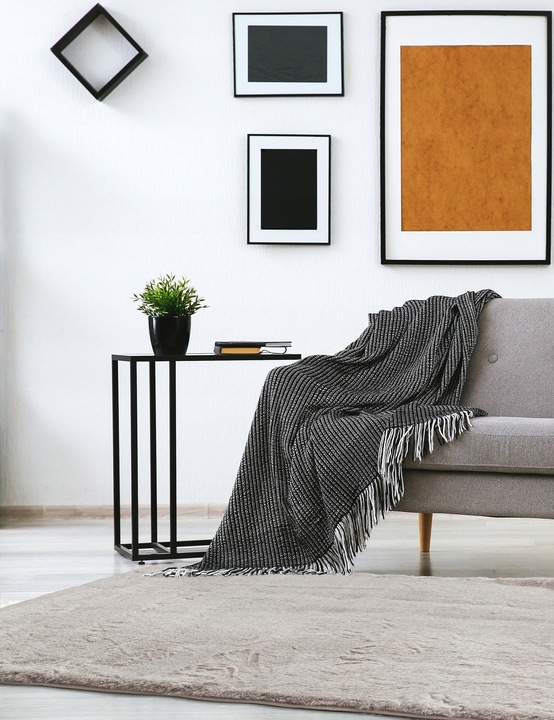 DYWAN PLUSZOWY MIĘCIUTKI RABBIT SHAGGY PLUSZ WŁOCHACZ FUTRO KRÓLIKA