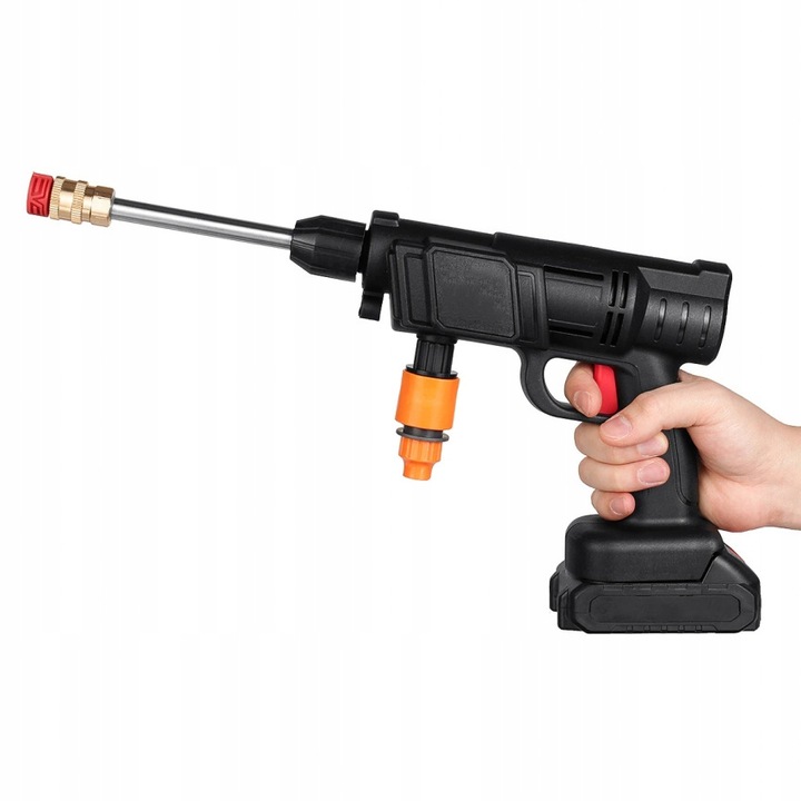 MYJKA CIŚNIENIOWA AKUMULATOROWA 2AH MYJKA SAMOCHODOWA PIANOWNICA WĄŻ