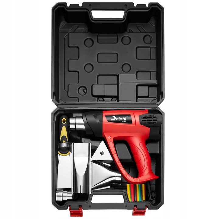 OPALARKA ELEKTRYCZNA LCD DWA BIEGI REGULACJA TEMP 600°C +4 DYSZE