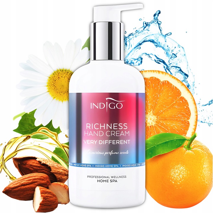 KREM DO RĄK INDIGO VERY DIFFERENT INDIGO REGENERUJE I NAWILŻA SKRÓRĘ