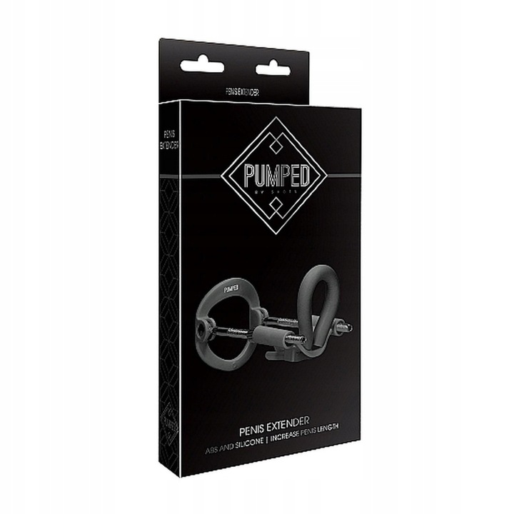 Penis Extender - Powiększ Swojego Penisa Czarny Dodaje Długości
