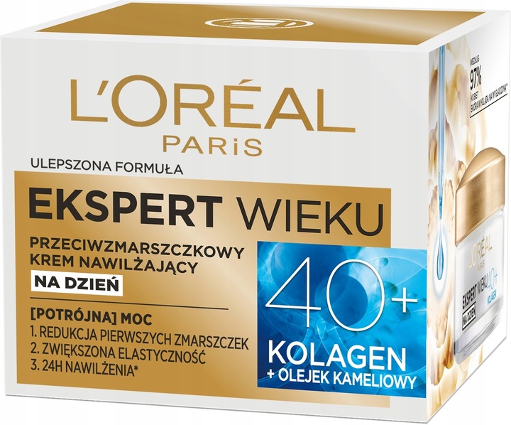 Przeciwzmarszczkowy Krem Do Twarzy Na Dzień Loreal Ekspert Wieku 40+ 50ml