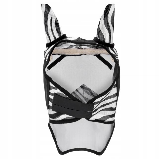 MOSKITIERA MASKA DLA KONIA COB PRZECIW OWADOM Z USZAMI I OSŁONĄ NOSA