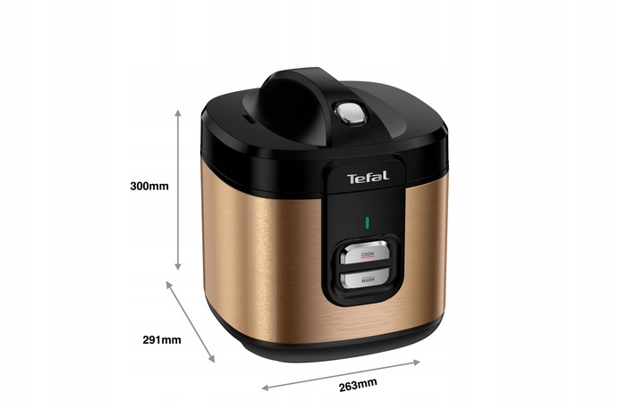 Multicooker ryżowar TEFAL Coppertinto garnek elektryczny 700W 2l