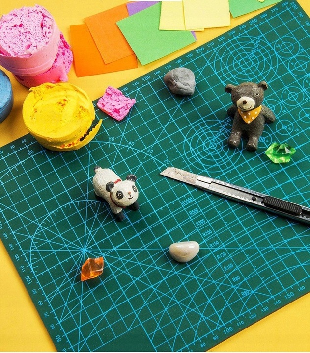 MATA DO CIĘCIA MODELARSKA SAMOGOJĄCA DWUSTRONNA A2 40x65cm SAMOREGENERUJĄCA