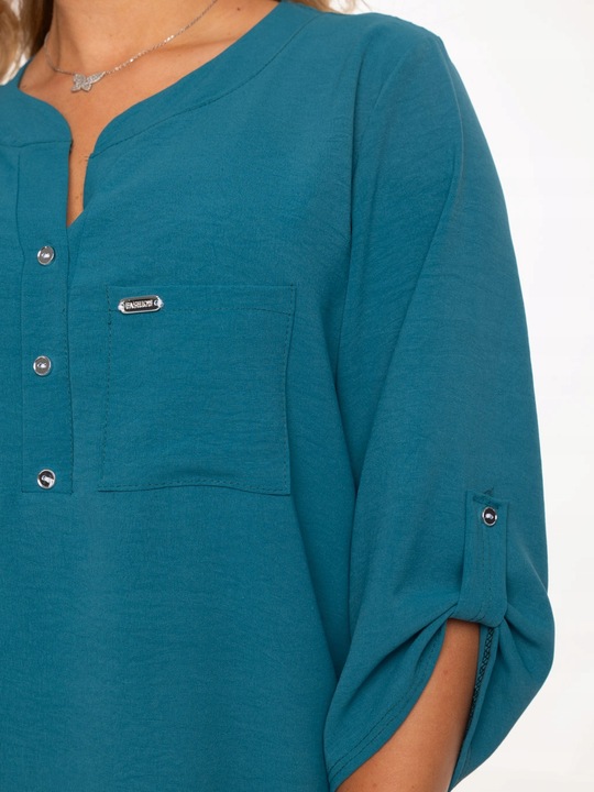 Piękna Klasyczna Rewelacyjna Kobieca BLUZKA Dużo Rozmiarów