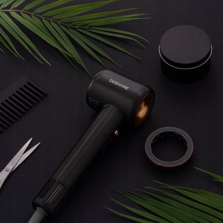Mocna Suszarka do Włosów COSHARE EssenceRing SuperFlow1 Jonizacja 1600W