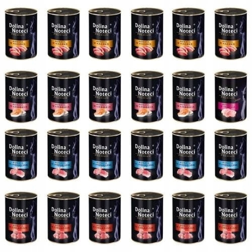 Dolina Noteci karma mokra mix smaków 24x 400g